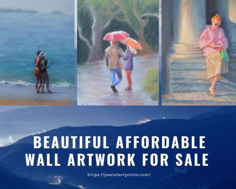 Beautiful Affordable Wall Artwork For Sale - Pastel Art Prints